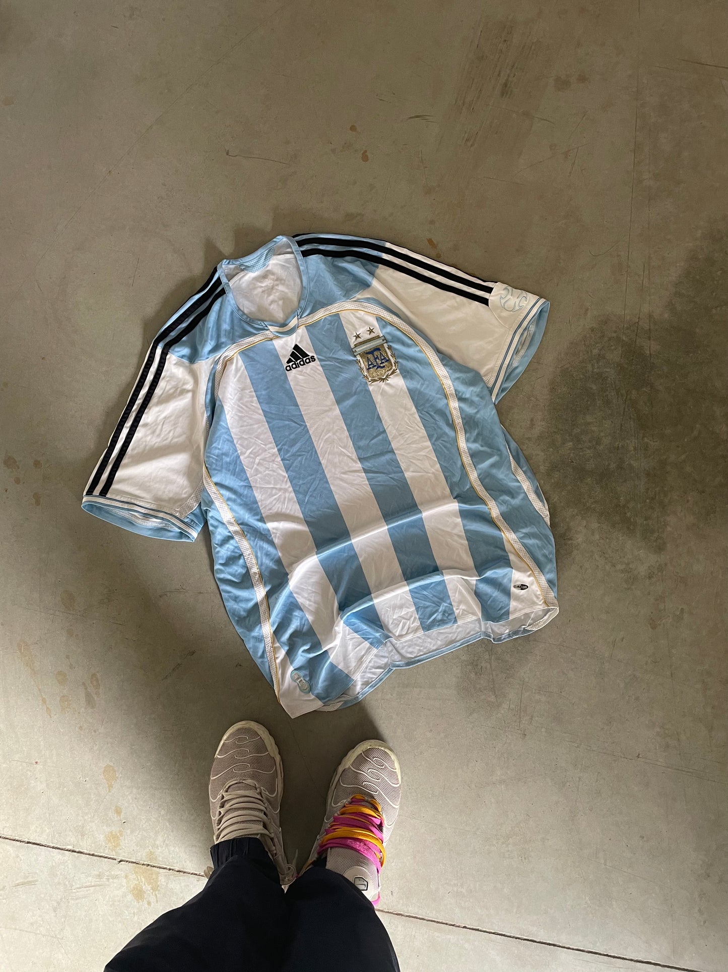 Maillot Foot  Adidas Argentina 2006 / 2007