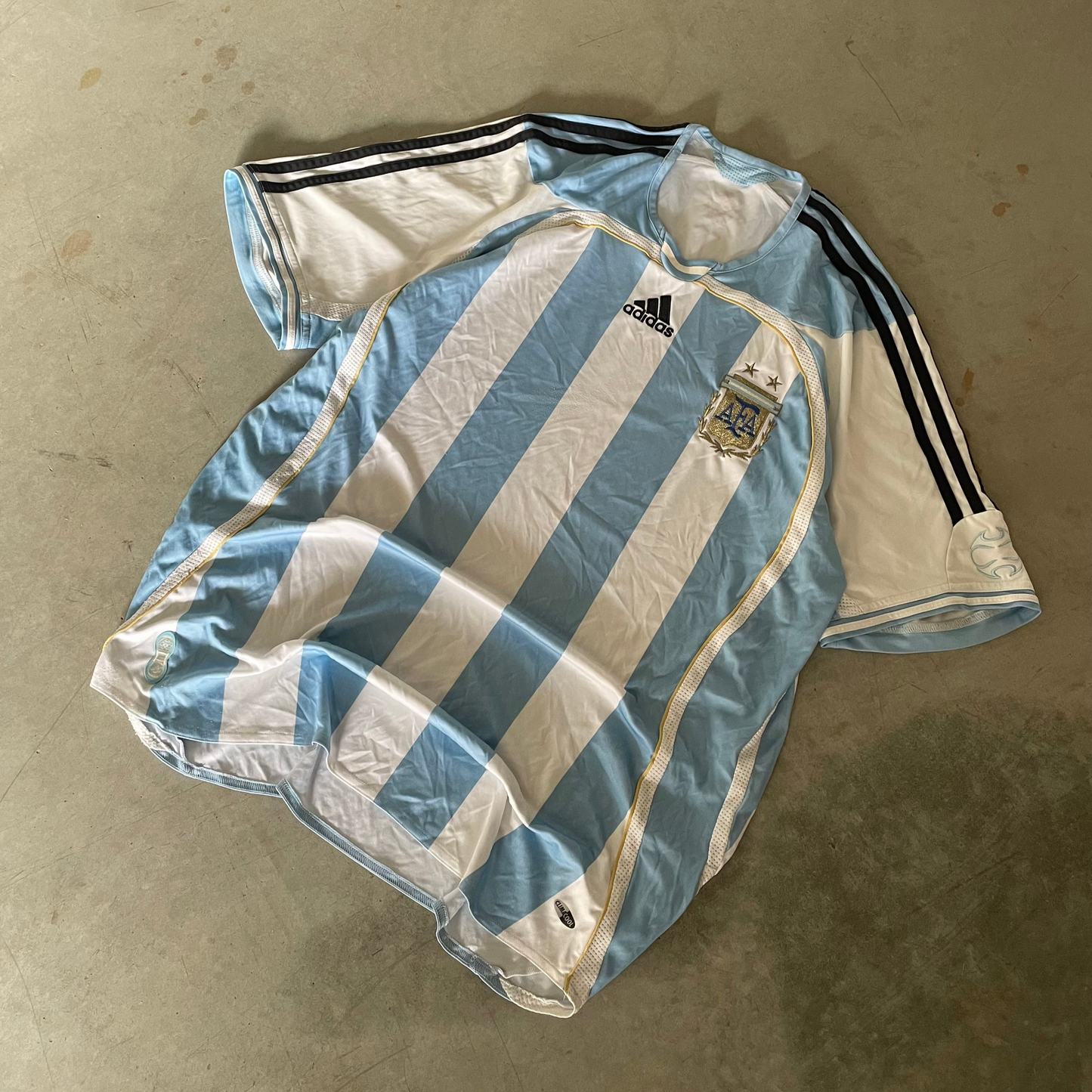 Maillot Foot  Adidas Argentina 2006 / 2007