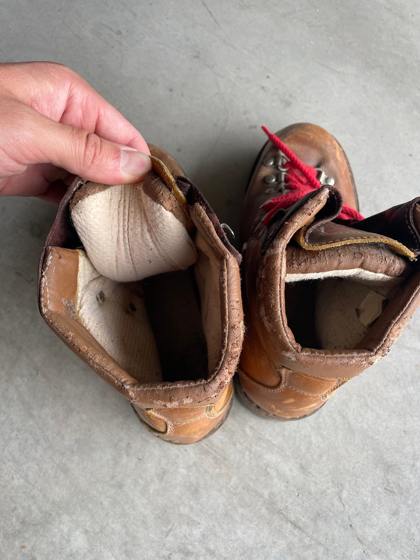 Chaussure de Randonnée en cuir Vintage