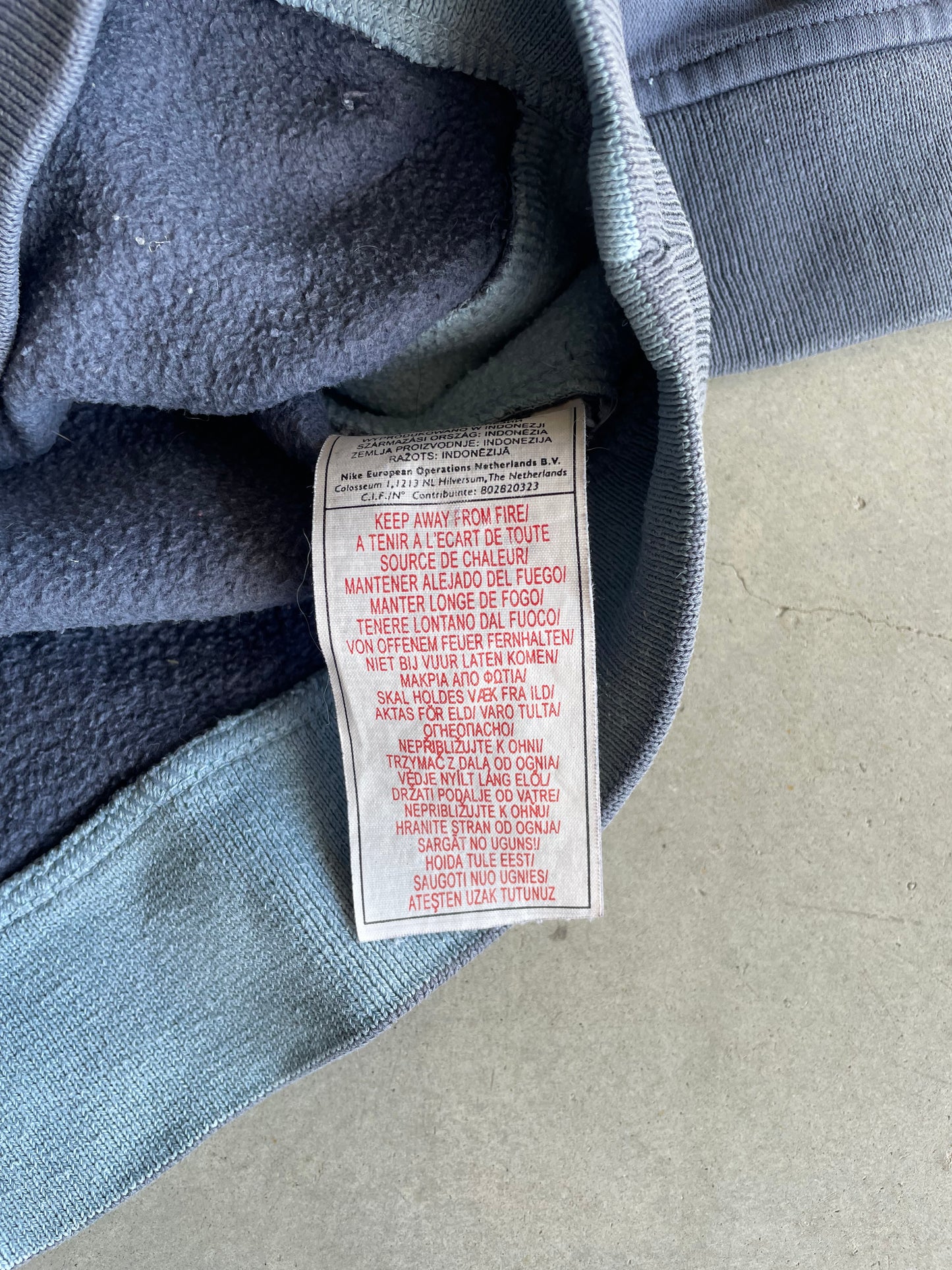 Pull col rond Nike Vintage année 2000 brodé